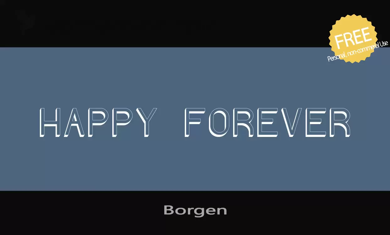 Sample of Borgen