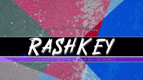 Typographic Design of Rashkey