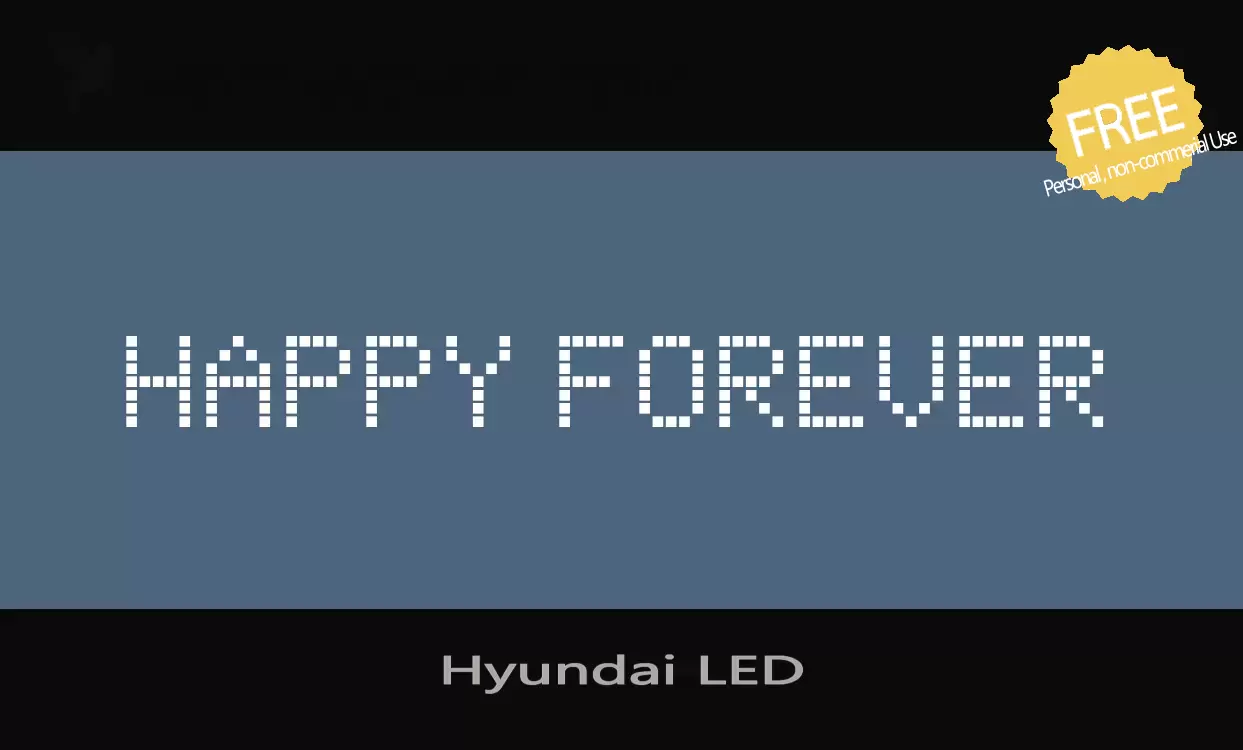Sample of Hyundai-LED