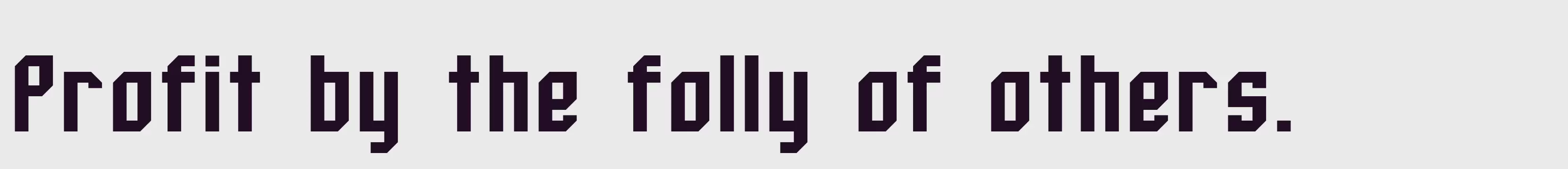 「Whitestone」字体效果图