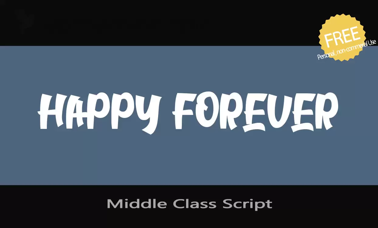 Sample of Middle-Class-Script