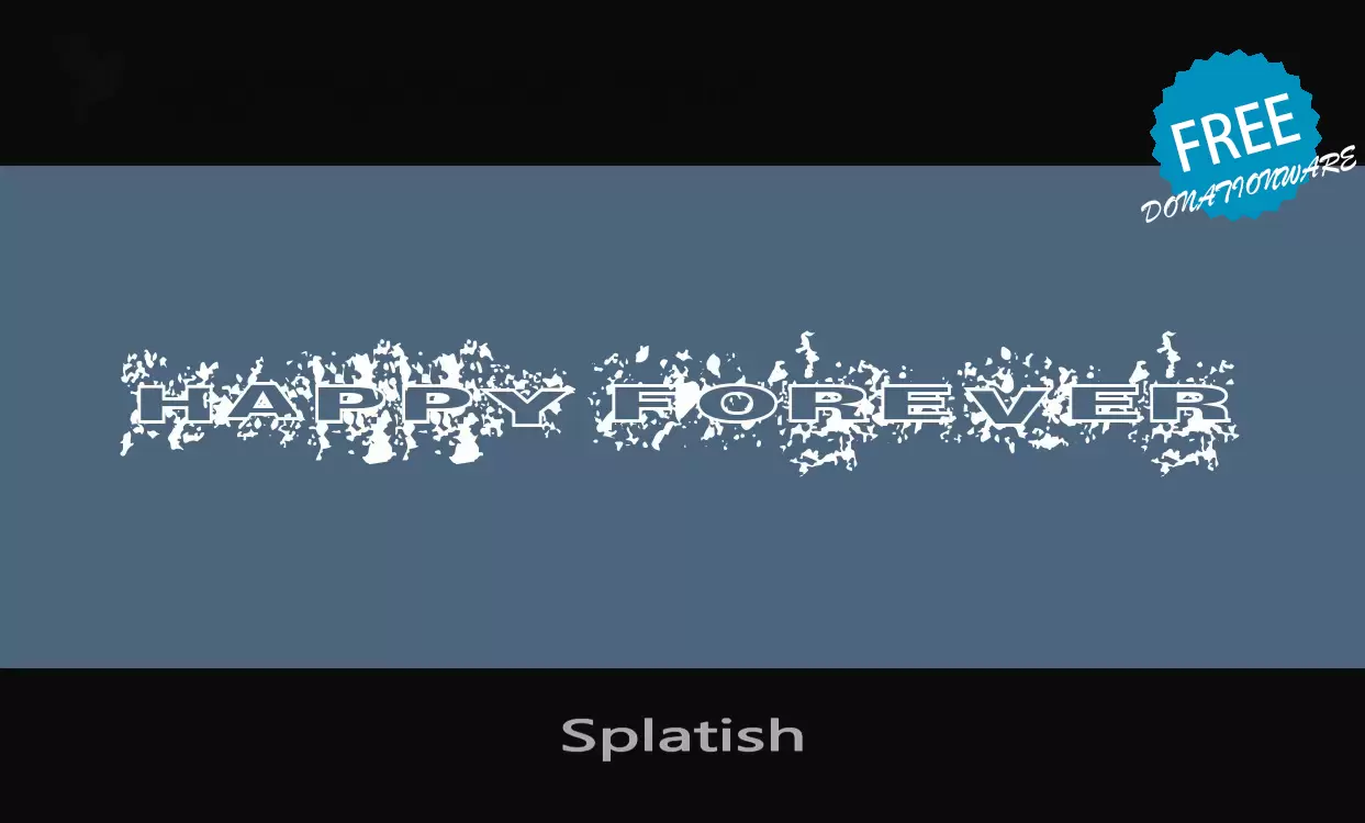 Sample of Splatish