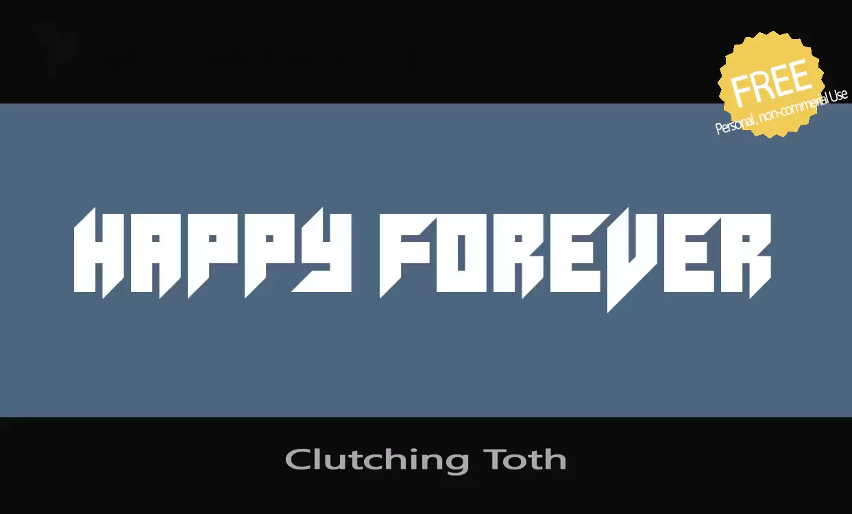 Sample of Clutching-Toth