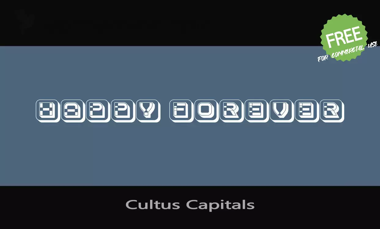 Sample of Cultus-Capitals