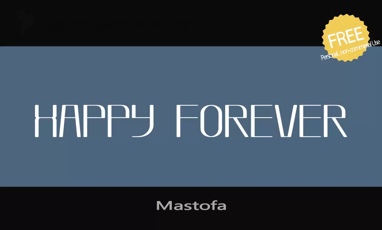 Sample of Mastofa