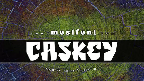 Typographic Design of Caskey