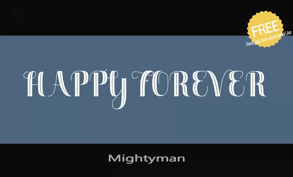 Sample of Mightyman