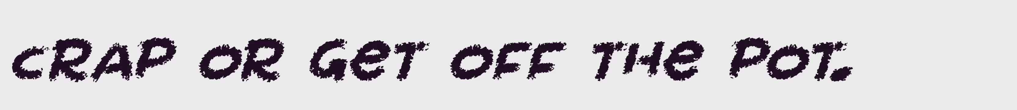「Chalkabout Italic」字体效果图