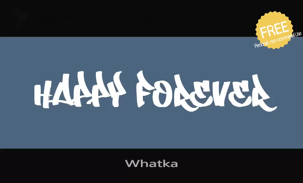 Sample of Whatka