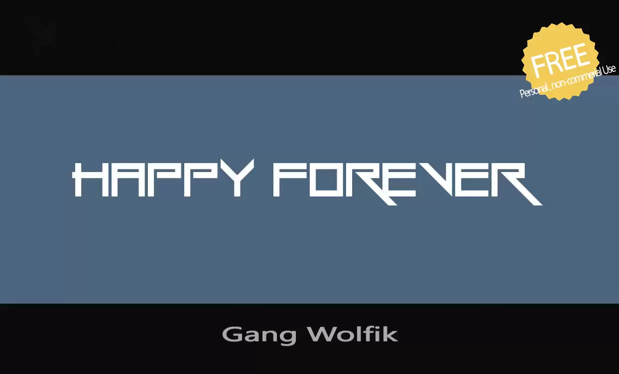 Sample of Gang-Wolfik