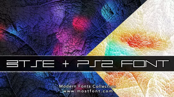 Typographic Design of BTSE-+-PS2-FONT