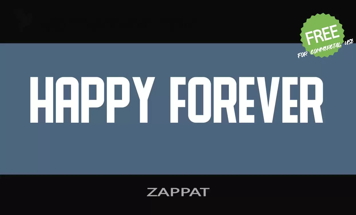 Sample of ZAPPAT