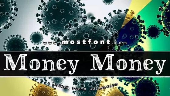 Typographic Design of Money-Money-Plus