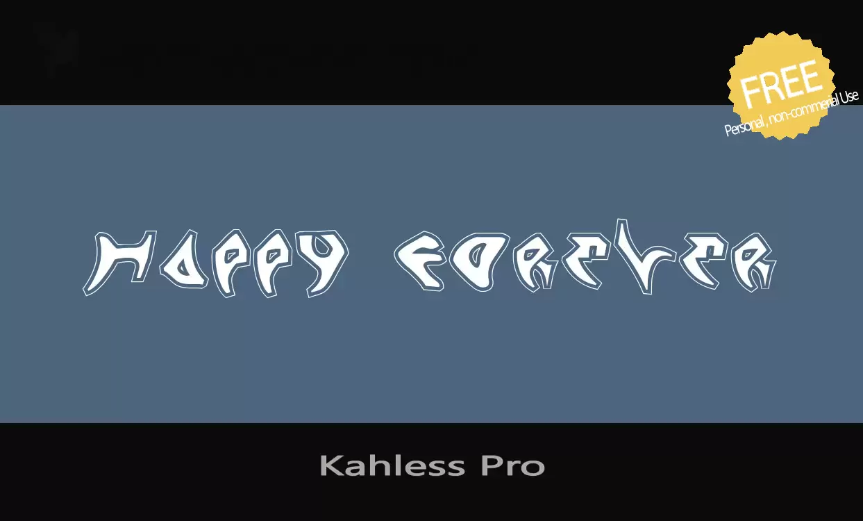 Sample of Kahless-Pro