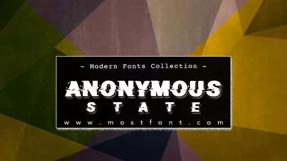Typographic Design of Anonymous-State