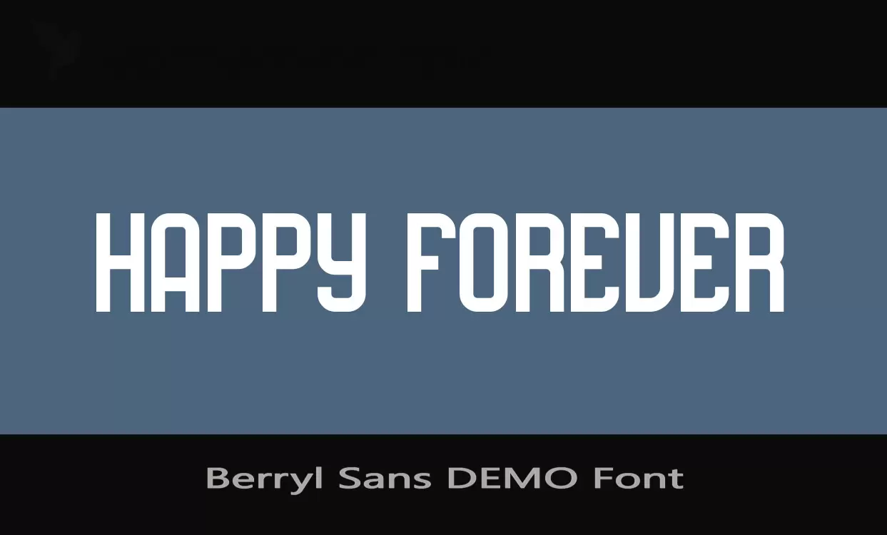 Sample of Berryl-Sans-DEMO-Font