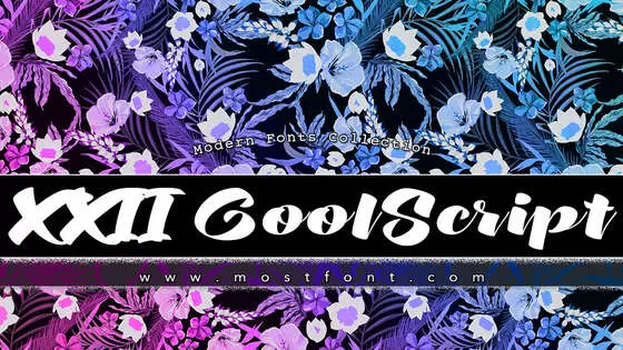 Typographic Design of XXII-CoolScript---DEMO