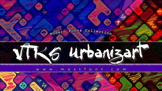 「VTKS-Urbanizart」字体排版图片