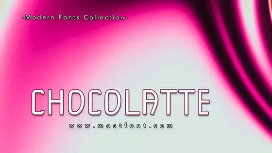 Typographic Design of Chocolatte