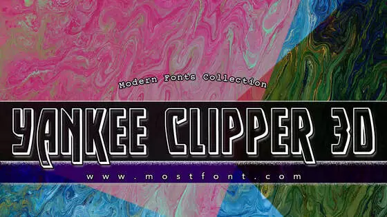 Typographic Design of Yankee-Clipper-3D