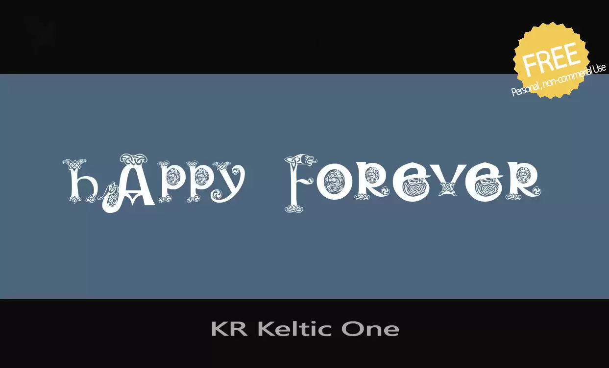 Sample of KR-Keltic-One