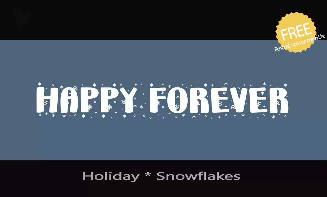Sample of -Holiday-*-Snowflakes-