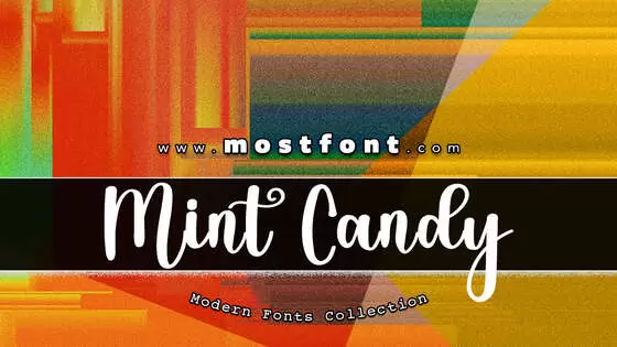 「Mint-Candy」字体排版样式