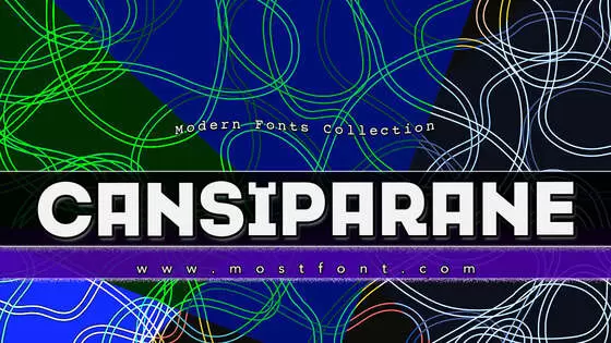 Typographic Design of Cansiparane