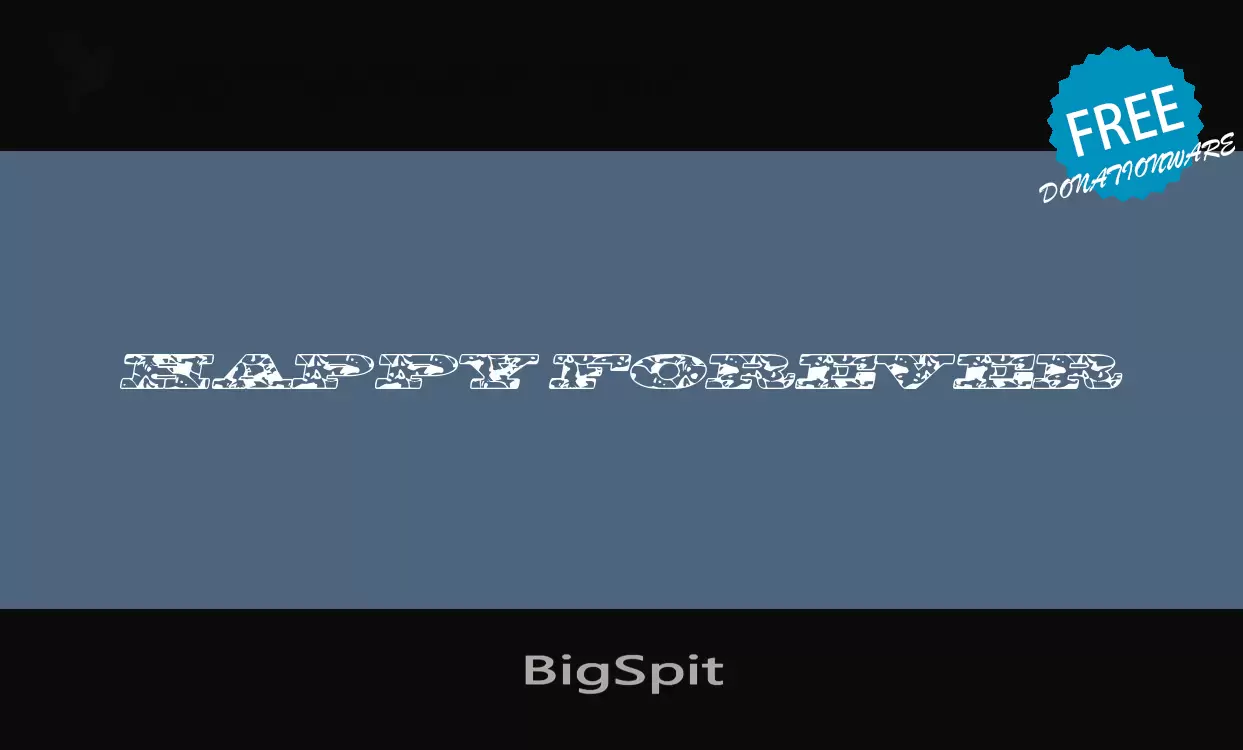 Sample of BigSpit