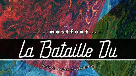 「La-Bataille-Du-Sanctuaire」字体排版图片