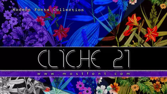 Typographic Design of CLiCHE-21