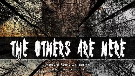 Typographic Design of The-Others-Are-Here
