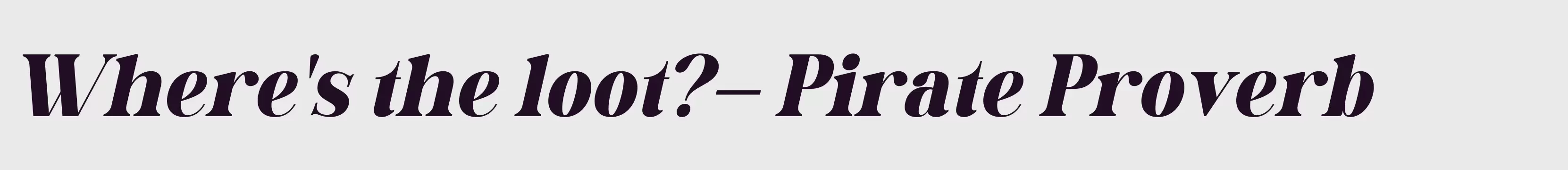 Preview Of Daretro Mandra Italic