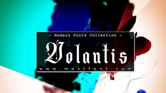 「Volantis」字体排版样式