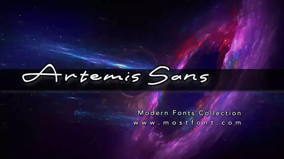 Typographic Design of Artemis-Sans