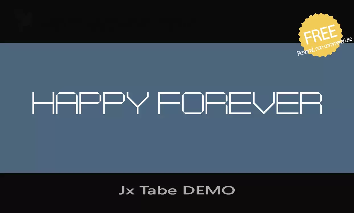 Sample of Jx-Tabe-DEMO