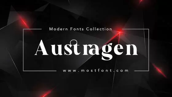 Typographic Design of Austragen