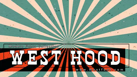 Typographic Design of West-Hood