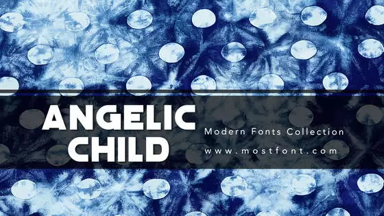 Typographic Design of Angelic-Child