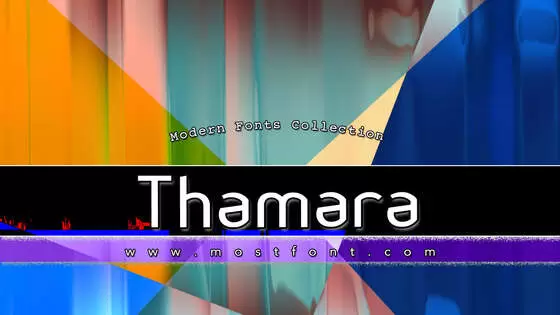 Typographic Design of Thamara