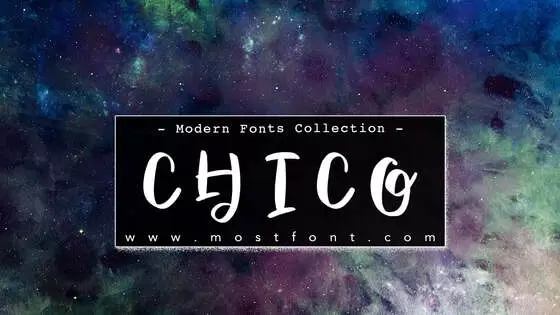 Typographic Design of CHICO