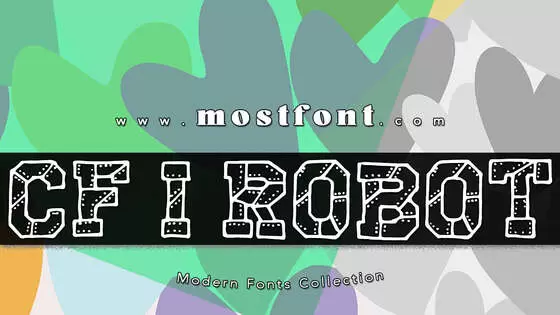 Typographic Design of CF-I-Robot