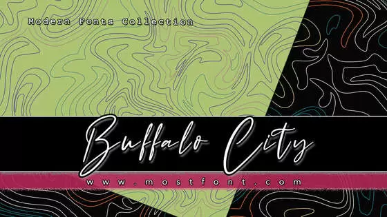 Typographic Design of Buffalo-City