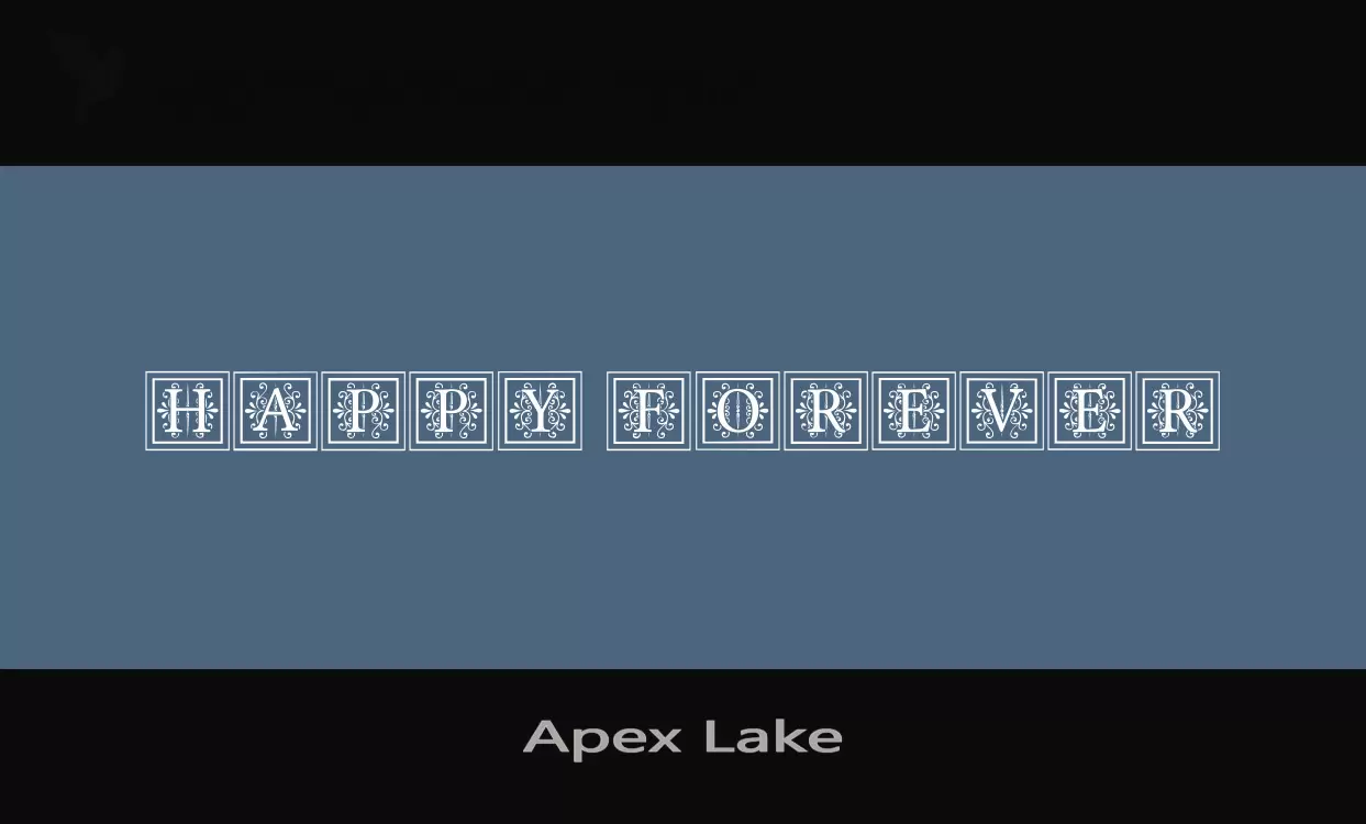 Sample of Apex-Lake