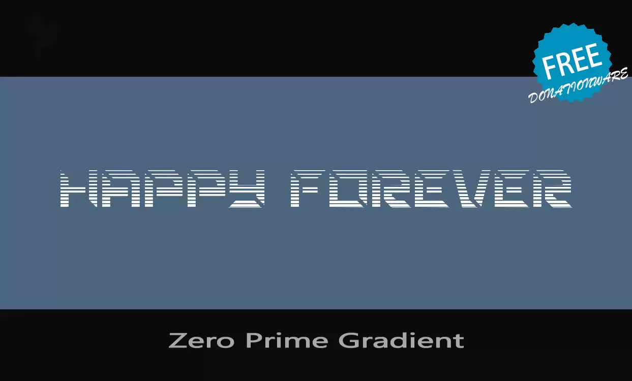 Sample of Zero-Prime-Gradient