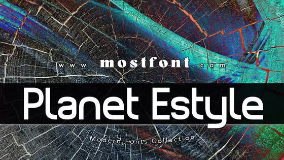 「Planet-Estyle」字体排版样式