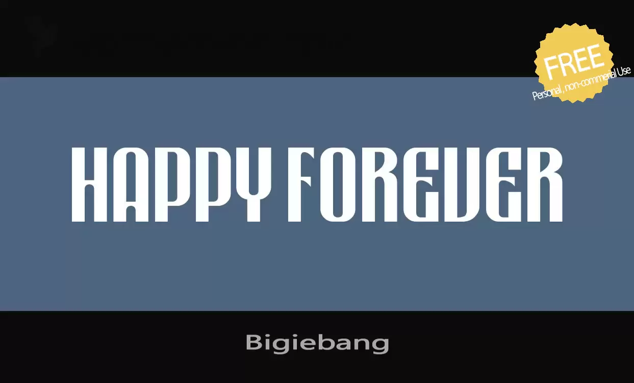 Sample of Bigiebang