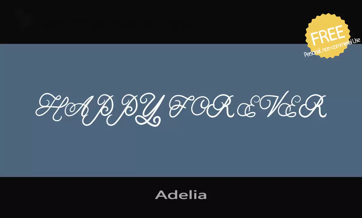 Sample of Adelia