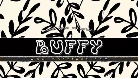 「Buffy」字体排版图片