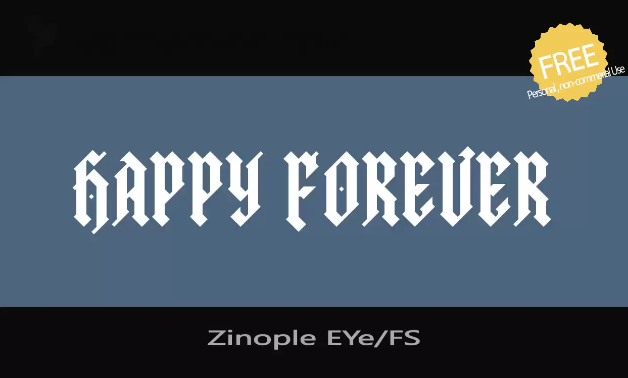 Sample of Zinople-EYe/FS